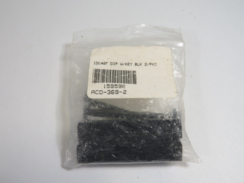 Generic FC-40P IDC40F Ribbon Cable DIP w/ Key 3-Pack NWB