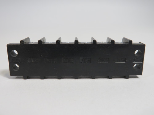 Molex 387700106 Beau Barrier Strip 6-Circuit .375" Pitch SOME RUST USED