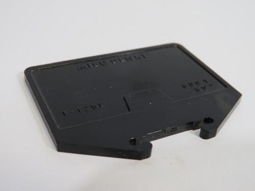 Mibu Denki F-125E Terminal Block End Plate 600V USED