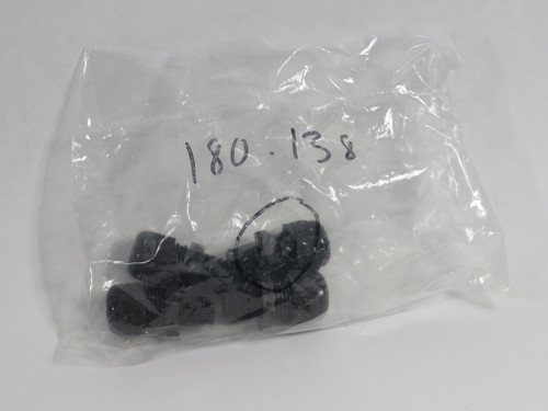 ITC 180.138 Plastic Cable Gland 3/8"NPT 5-10mm 0.197-0.394" Lot of 4 NOP