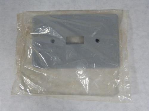 Scepter TSC15/10 Single Gang Toggle Switch Plate GREY ! NOP !