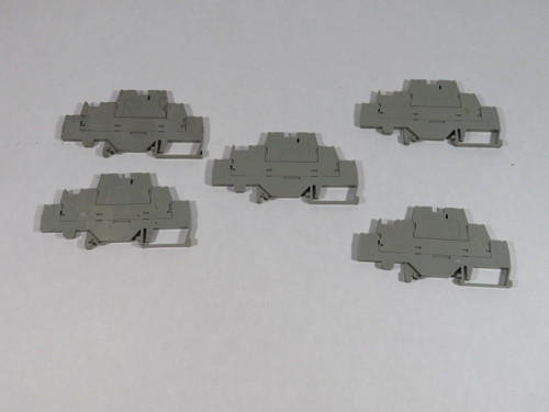 WAGO 280-549 20A 500V 2.5mm Terminal Block Lot of 5 USED