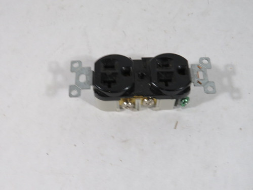 Eaton CR20BK Black Duplex Receptacle 20A 125V USED