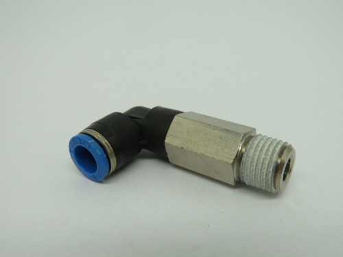 Festo 153080 QSLL-1/4-8 Push-In Long L-Fitting R1/4 Thread 8mm Tube OD ! NOP !