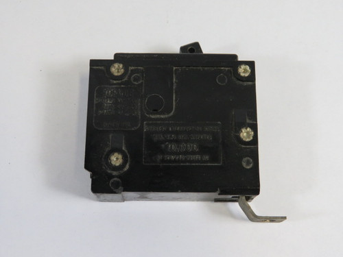 Westinghouse BA115 Circuit Breaker 15A 120/240VAC 1-Pole USED