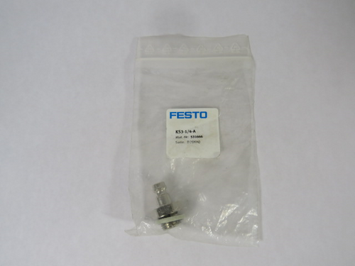 Festo KS3-1/4-A 531666 Quick Coupling Plug G1/4 ! NWB !