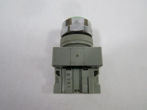 IDEC ABW110-G Non-Illuminated Green Push Button 1NO USED