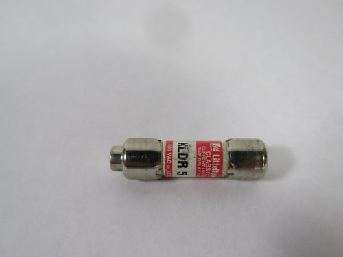 Littelfuse KLDR5 Current Limiting Time Delay Fuse 5A 600VAC USED