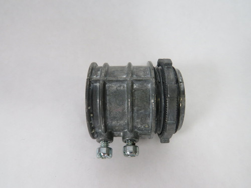 Bridgeport 233-DC2 Zinc EMT Connector 1-1/4" USED