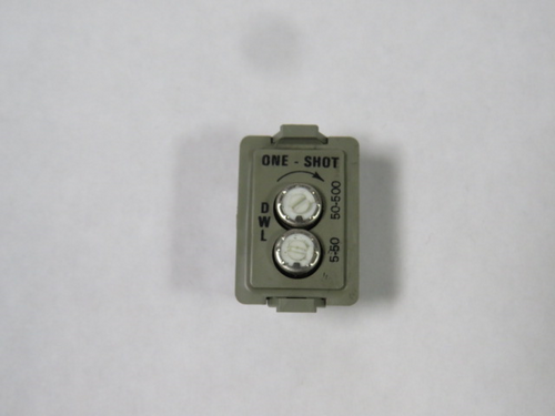 Allen-Bradley 60-1792 Series B One Shot Module 5-500msec USED