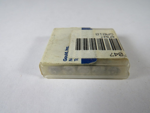 Gould Shawmut GAB10 Fast Acting Fuse 10A 250VAC 5-Pack NEW