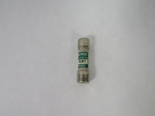 Limitron KLM-2 Fast Acting Fuse 2A 500VAC USED