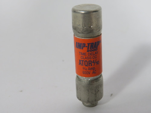 Gould Shawmut ATQR4/10 Amp-Trap Time Delay Fuse 4/10A 600V USED