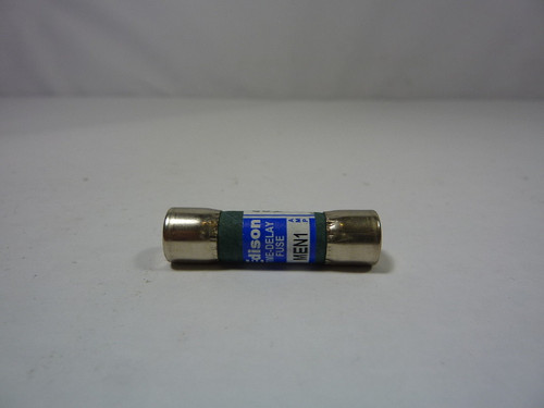 Edison MEN1 Time Delay Fuse 1A 250V USED