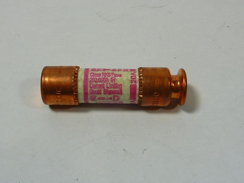 Gould Shawmut TR20R Dual Element Time Delay Fuse 20A 250V USED