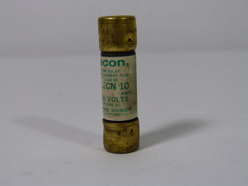 ECON ECN-10 Time Delay Dual Element 10Amp 250V USED