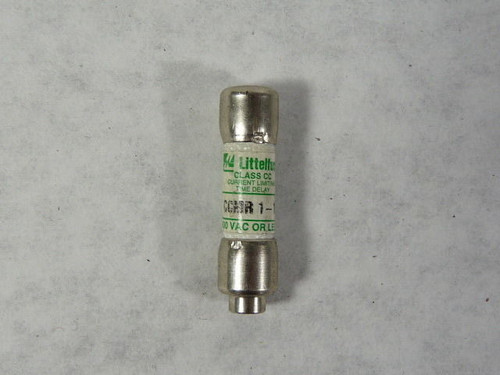 Littelfuse CCMR-1-1/4 Time Delay Fuse 1-1/4A 600V USED