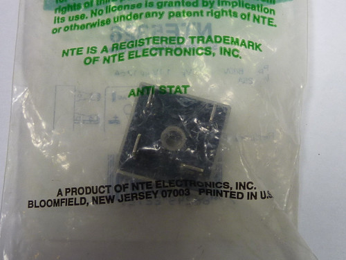 NTE Electronics 5326 Bridge Rectifier 25A 600V 1 Phase ! NWB !