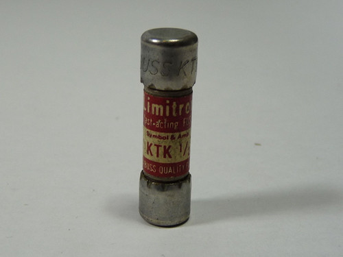 Limitron KTK-1/2 Fast Acting Fuse 1/2A 600V USED