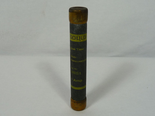 Gould NRS1 One Time Fuse 1A 600V USED