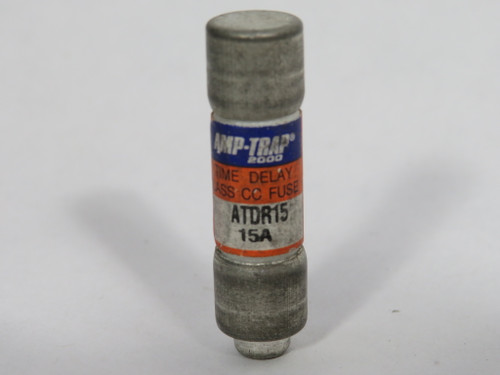 Ferraz Shawmut ATDR15 Time Delay Fuse 15A 600VAC 300VDC USED