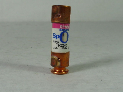 Ferraz Shawmut TR25R Dual Element Smart Spot Fuse 25A 250V USED