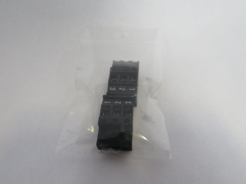 Phoenix Contact 1786653 Black PCB Connector 12A 320V 3P 5.08mm Lot of 2 USED