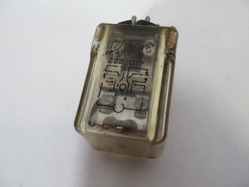 Weltronic 222-0191 General Purpose Relay 8-Pin UNKNOWN VOLTAGE USED