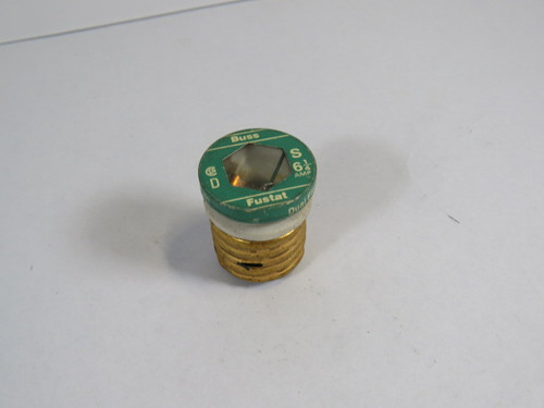 Bussmann DS-6-1/4 Plug Fuse 6-1/4A USED