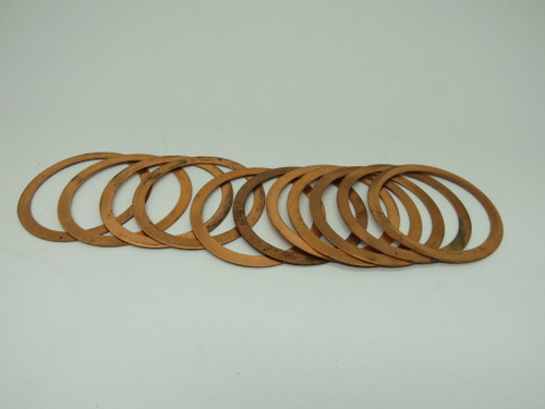 Johnson J2608Q2-1/2 2-1/2" Q Gasket Copper Lot of 11 Shelf Wear NOP