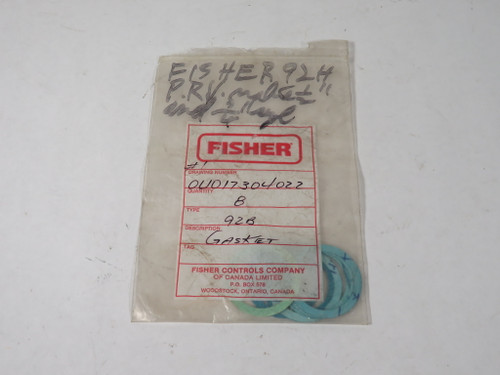 Fisher 0U017304022 Seal Kit for 92B Pressure-Reducing Valve NWB