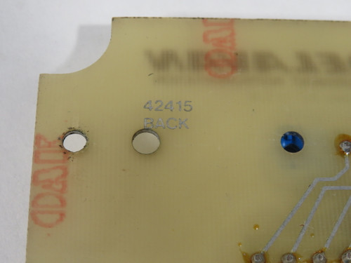 Delavan 42415 Printed Circuit Board USED