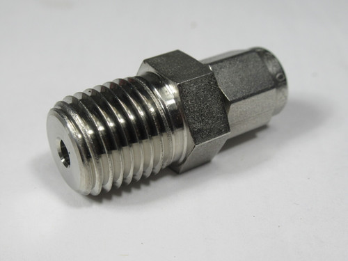 Swagelok SS-200-1-4 Tube Fitting Male Connector 1/8" Tube OD 1/4 NPT NOP