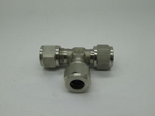 Hoke 6TTT316 Gyrolok Union Tee 3/8" Tube OD NOP