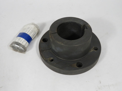 TB Wood's E2716 Shaft Bushing 6" Flange 2-7/16" Bore 2-5/8" LTB SHELF WEAR NEW