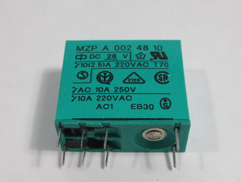 Feme MZPA0024810 Plug In Relay 28VDC 10(2.5)A 220VAC 8-Pin NOP