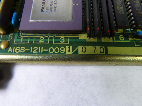 GE Fanuc A16B-1211-0091/07D Memory Card Module USED