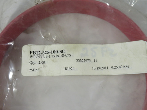 Hercules PB12-625-100-SC Powerband Wear Ring 6" ID 6-1/4" OD 1" H 1/8" T NWB