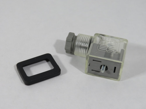 Generic 230-366 Solenoid Plug Connector Assembly with 110V Light Form B NWB