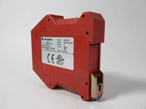 Allen-Bradley 440R-N23126 MSR127T Series B Safety Relay 24VAC/DC USED