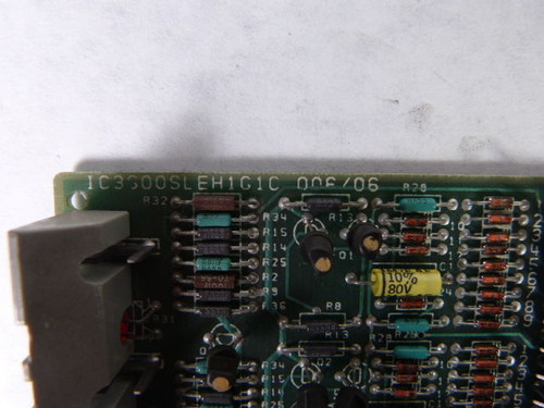 GE Fanuc IC3600SLEH1G1C Logic Control Circuit Board USED