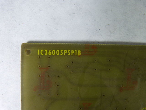 GE Fanuc IC3600SPSP1B Speedtronic Control Board USED