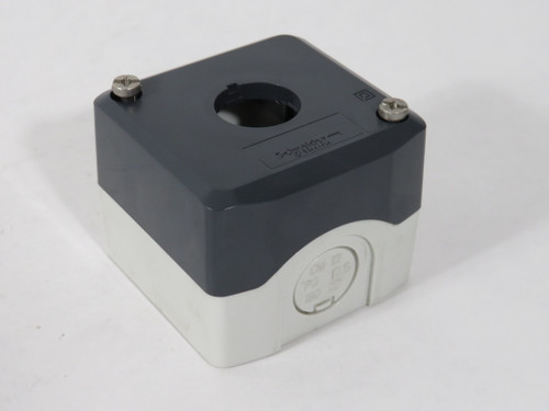 Schneider Electric XALD01H7 Empty Control Station 22mm 1-Hole SHELF WEAR NOP