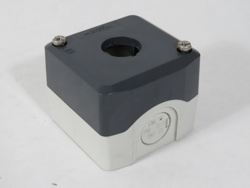 Schneider Electric XALD01H7 Empty Control Station 22mm 1-Hole SHELF WEAR NOP