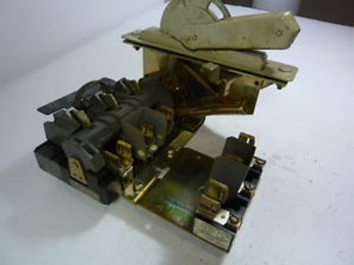 Allen-Bradley 1494F-NF30/1494F-C633 Disconnect Switch w/ Fuse Block USED