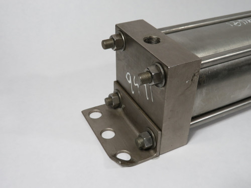 Norgren EF12A-X08-AA198 Pneumatic Cylinder 3-1/4" Bore 12" Stroke USED