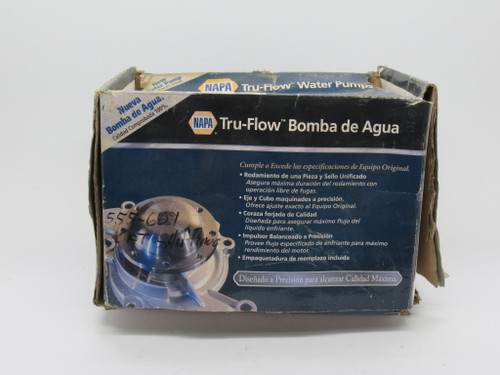 Napa 43099 Tru-Flow Water Pump RUST & DMG BOX NEW