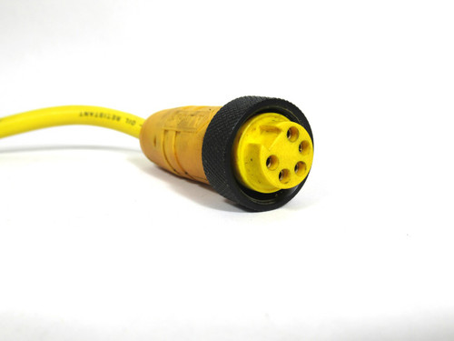 Lumberg RSRK50-694/2M RSRK-50-694 Male/Female 5-Pin Cordset 2M USED