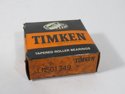 Timken LM501349 Tapered Roller Bearing Cone 1-5/8" Bore 0.78" NO INNER BAG NEW