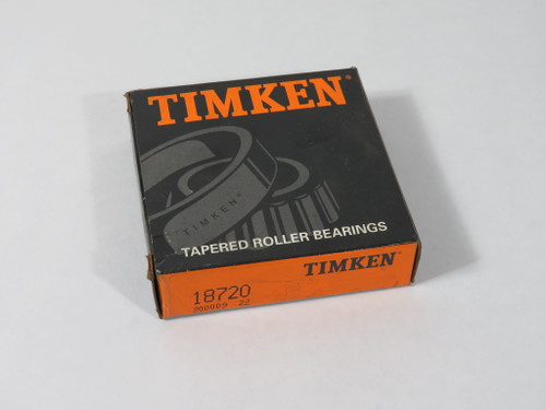 Timken 18720 Tapered Roller Bearing Cup 3.3465" OD 0.5313" W NEW